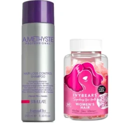 Pack Stop Queda - Champô + Suplemento Vitamínico