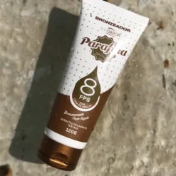 Parafina Bronze Creme Bronzeador Fps8 Com Cera De Abelha