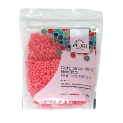 Pluri Cera Granulada Elástica Morango