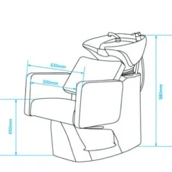 Rampa De Lavagem Cabeleireiro Classic