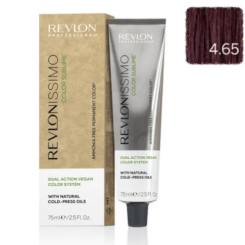 Revlon Revlonissimo Color Sublime Coloração 4.65 Castanho Vermelho Mogno