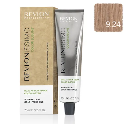 Revlon Revlonissimo Color Sublime Coloração 9.24 Louro Muito Claro Irisado