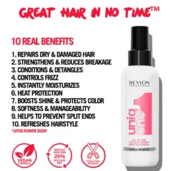 Revlon Uniqone All In One Spray Tratamento Leave-In Flor De Lótus