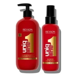 Revlon Uniqone Pack All In One Hair Treatment Shampoo + Spray