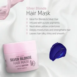 Rich Pure Luxury Silver Blonde Máscara