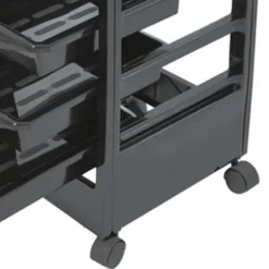 Rickiparodi Mesa Ajudante De Cabeleireiro Eco Preta