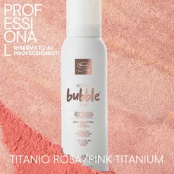 Ro.Ial Bubble Wax Cera Fria Para Depilação Em Spray Titânio Rosa