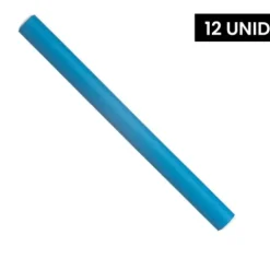 Rolos Papelotes Para Cabelo - Cor Azul