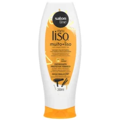 Salon Line Meu Liso Muito + Liso Desfrizante Protetor Térmico