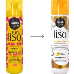 Salon Line Meu Liso Muito + Liso Champô