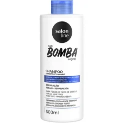 Salon Line Sos Bomba Shampoo Para Crescimento