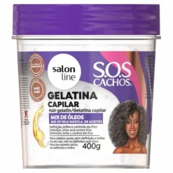 Salon Line Sos Cachos Gelatina Capilar Mix De Óleos