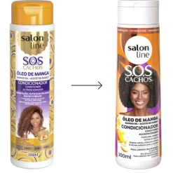 Salon Line Sos Cachos Óleo De Manga Condicionador
