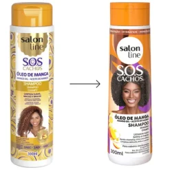 Salon Line Sos Cachos Óleo De Manga Shampoo Hidratante