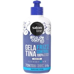 Salon Line Todecacho Gelatina Capilar Frizz Control Fixação Forte
