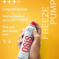 Schwarzkopf Osis Freeze Pump Spray De Fixação Forte