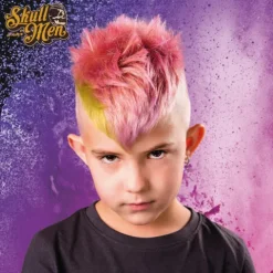 Skull Men Colors Máscara De Coloração Intensa Amarelo