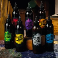 Skull Men Colors Máscara De Coloração Intensa Laranja