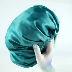 Soulta Touca Cetim Anti-Frizz Verde Água