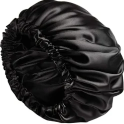 Soulta Touca Cetim Anti-Frizz Preta