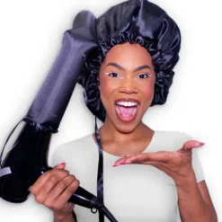 Soulta Touca Difusora Anti-Frizz Preta