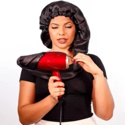 Soulta Touca Difusora Anti-Frizz Preta