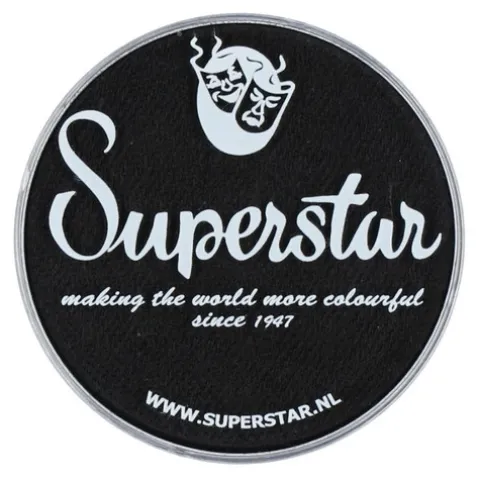 Superstar Aqua Face And Bodypaint Black
