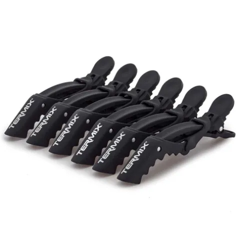 Termix Soft Touch Pack De Pinças De Cabelo Pretas