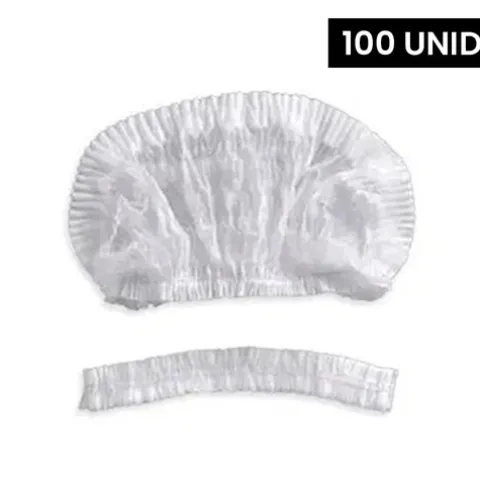 Toucas Descartáveis Formato Acordeão