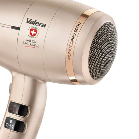 Valera Unlimited Pro 5000 Secador Profissional Rosa Dourado