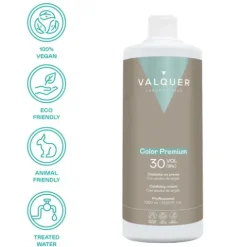 Valquer Color Premium Oxidante Em Creme Com Óleo De Argan 30Vol
