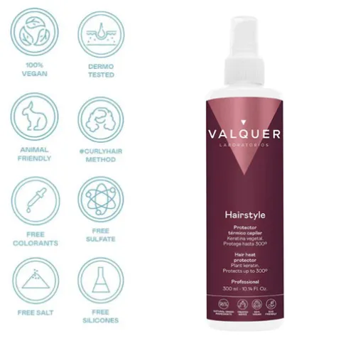 Valquer Hairstyle Heat Protector Térmico