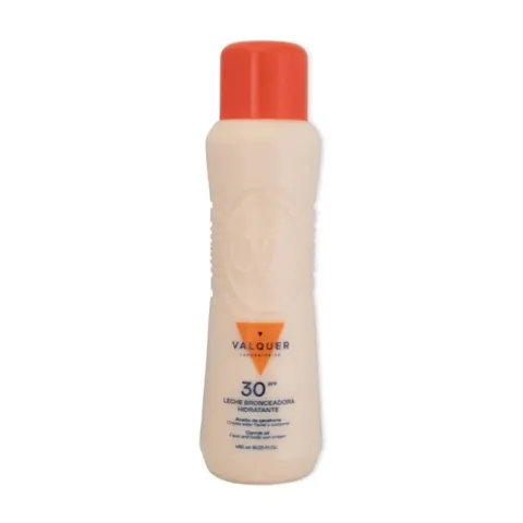 Valquer Leite Bronzeador Hidratante Cenoura Spf30
