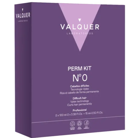 Valquer Perm Kit Nº0 Cabelos Difíceis