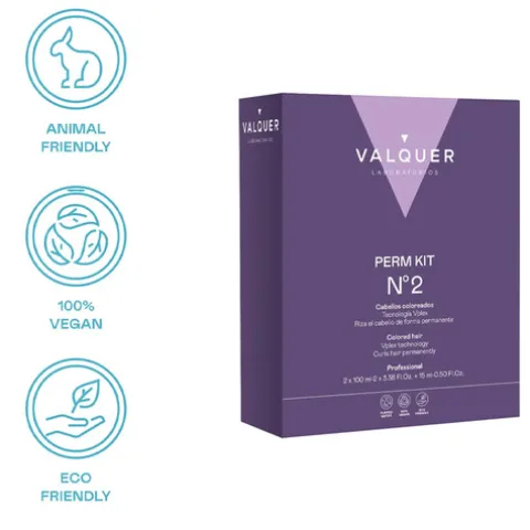 Valquer Perm Kit Nº2 Cabelos Pintados