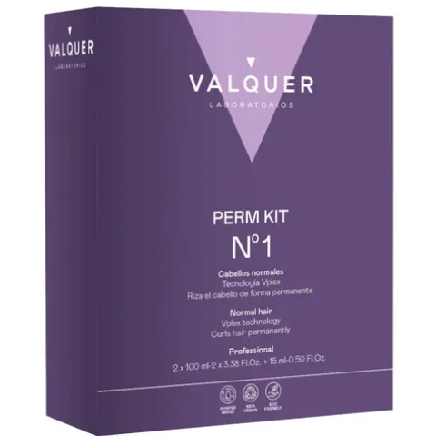Valquer Perm Kit Nº1 Cabelos Normais