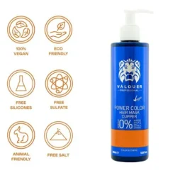 Valquer Power Color Máscara Coloração Temporária Copper
