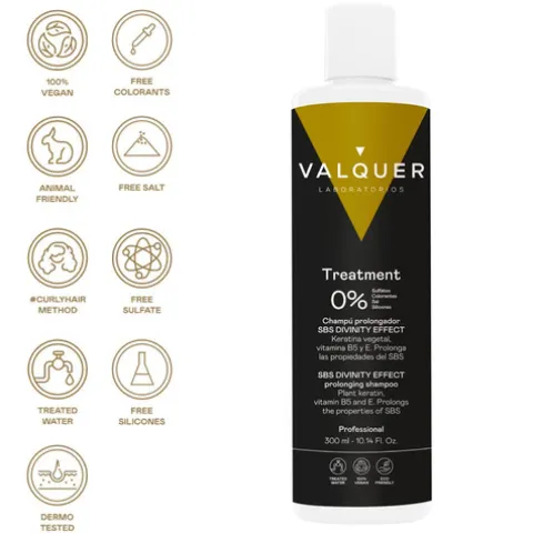 Valquer Sbs Divinity Effect Shampoo Prolongador De Tratamento