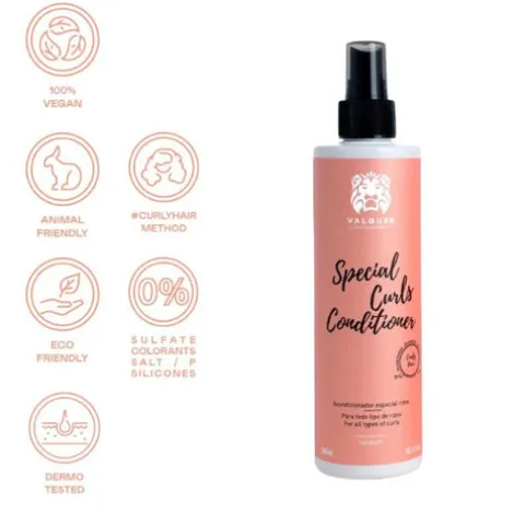 Valquer Special Curls Condicionador Para Cabelo Ondulado