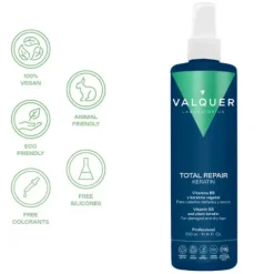 Valquer Total Repair Keratina Pura Para Cabelos Secos E Danificados