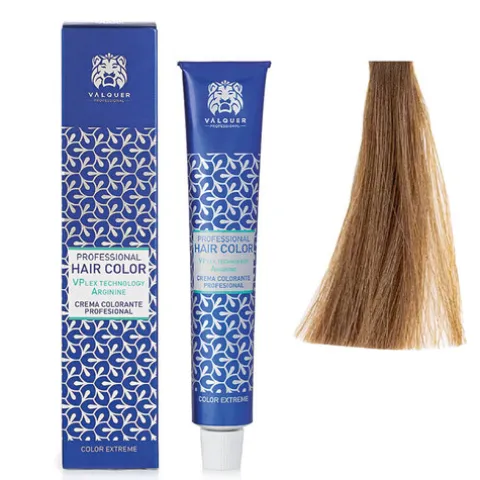 Valquer Vplex Tinta De Cabelo Permanente 7.00 Loiro Médio Dupla Cobertura