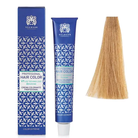 Valquer Vplex Tinta De Cabelo Permanente 8.00 Loiro Claro Dupla Cobertura
