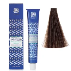 Valquer Vplex Tinta De Cabelo Permanente 5.00 Castanho Claro Alta Cobertura
