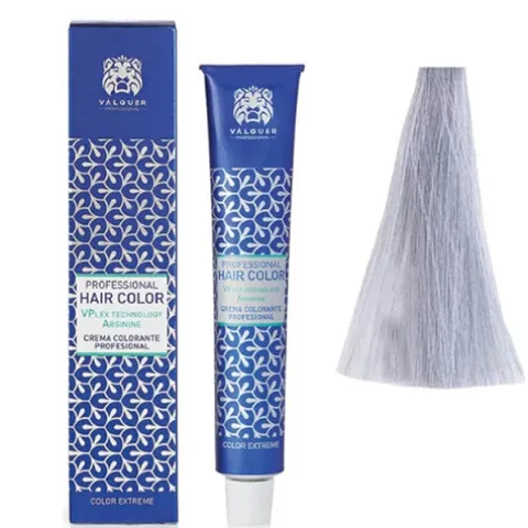 Valquer Vplex Tinta De Cabelo Permanente Ss Silver Sea