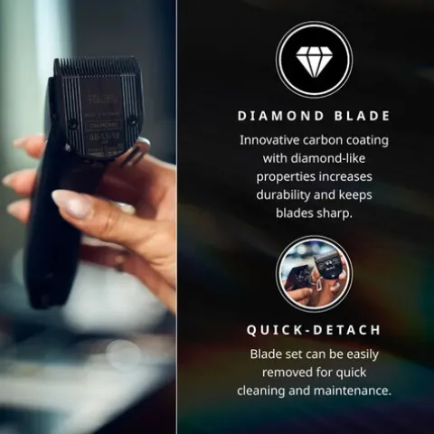 Wahl Kuno Cordless Clipper Máquina De Corte Profissional