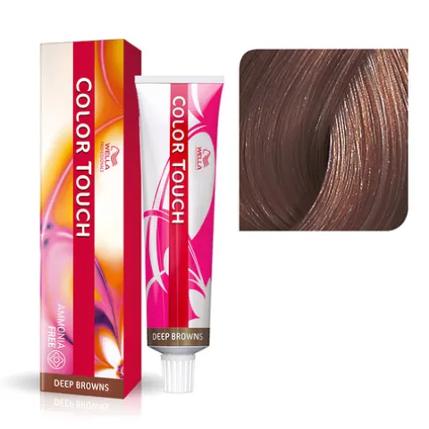 Wella Color Touch Coloração Semipermanente 7/75 Louro Médio Marron Acaju
