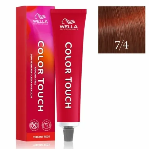 Wella Color Touch Demi-Permanent Coloração Semipermanente 7/4