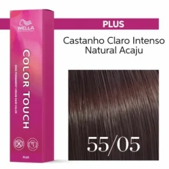 Wella Color Touch Demi-Permanent Plus Coloração Semipermanente 55/05