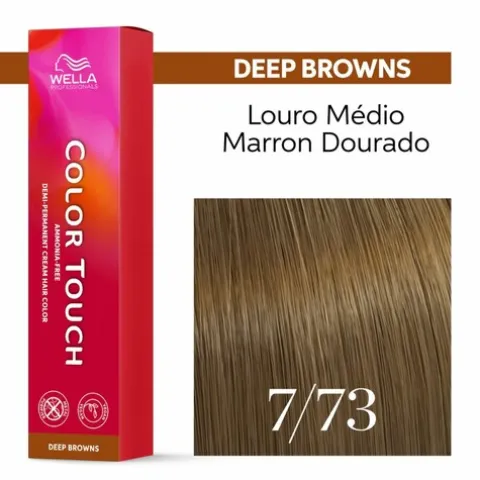 Wella Color Touch Demi-Permanent Coloração Semipermanente 7/73