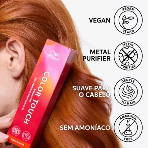 Wella Color Touch Demi-Permanent Plus Coloração Semipermanente 77/03
